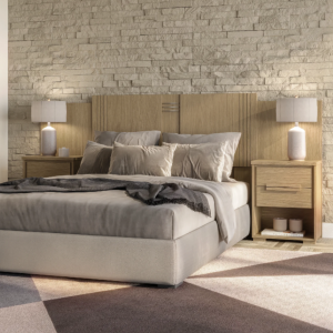 Mesa de Cabeceira c/ Painel Angra