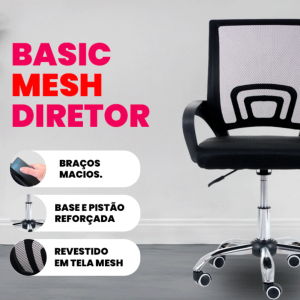 Cadeira Basic Mesh Diretor