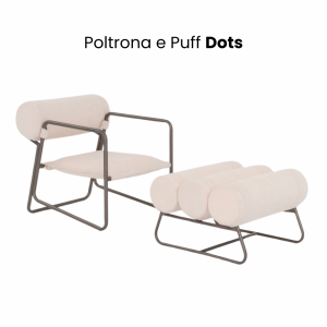 Poltrona e Puff Dots